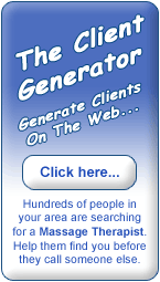 Massage Therapy Client Generation System
